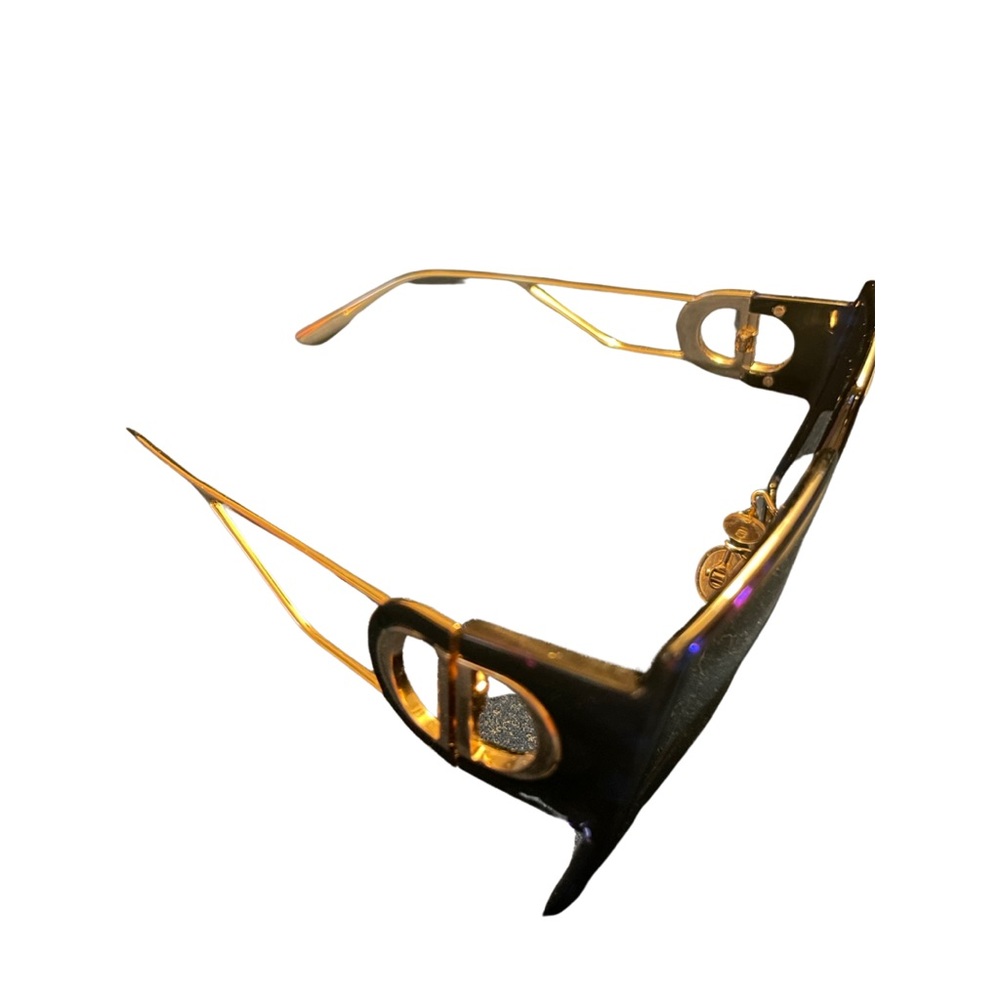 Authentic Dior Blue Patterned Square Sunglasses - image 5